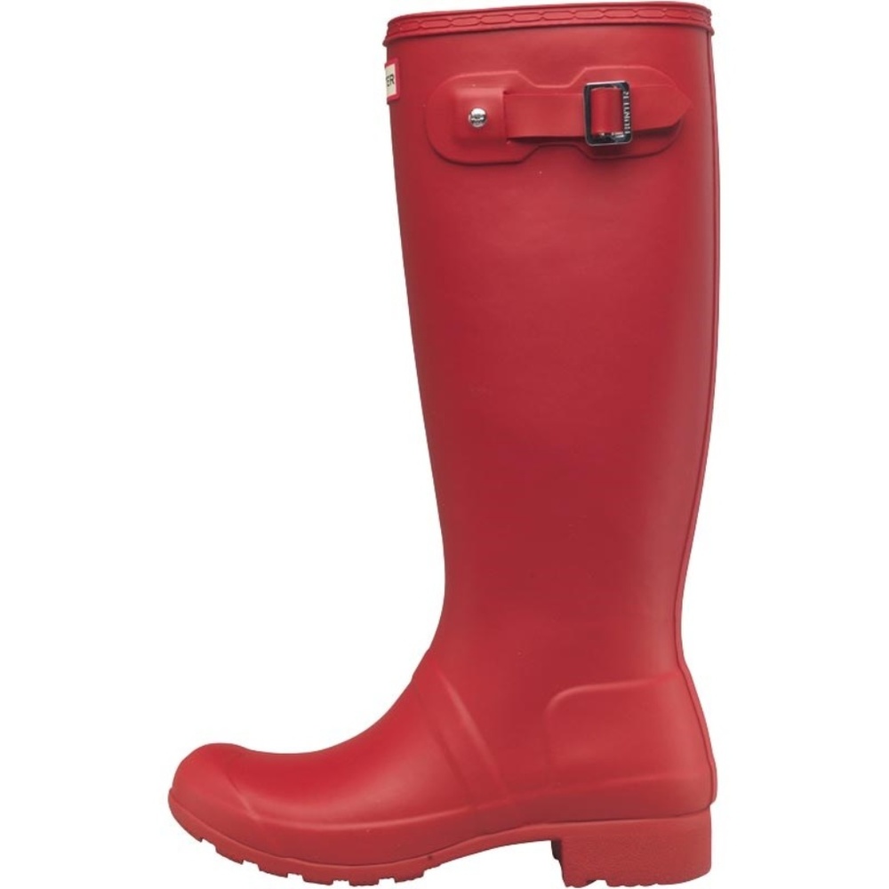 NEW IN BOX Hunter Tour Tall Rain Boot Military Red